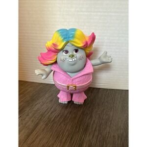 Dreamworks TROLLS 6" Bridget Lady GLITTER SPARKLES Figure Toy Doll (Pre Owned)